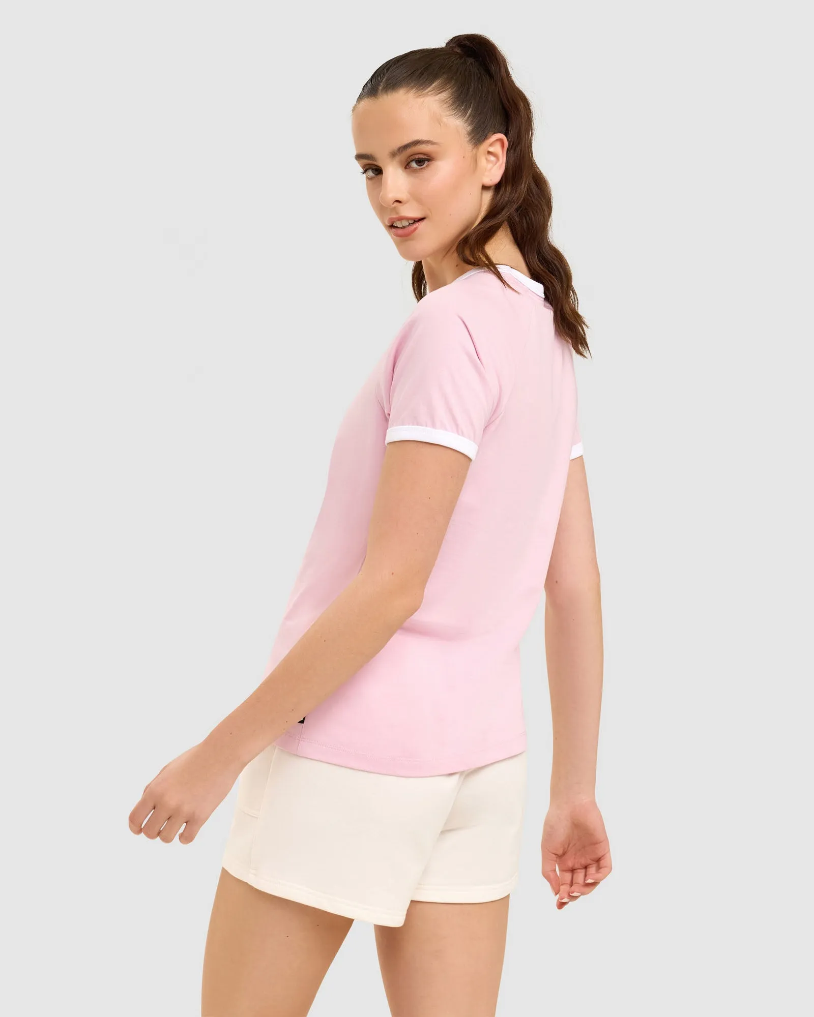 Women's Hazel Ringer Tee -FILA
