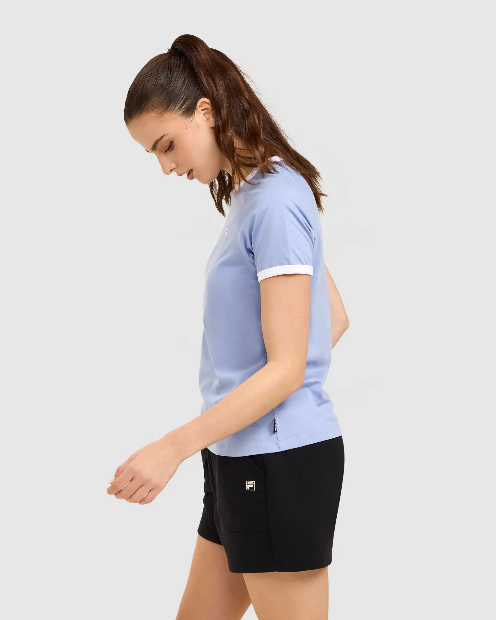 Women's Hazel Ringer Tee -FILA
