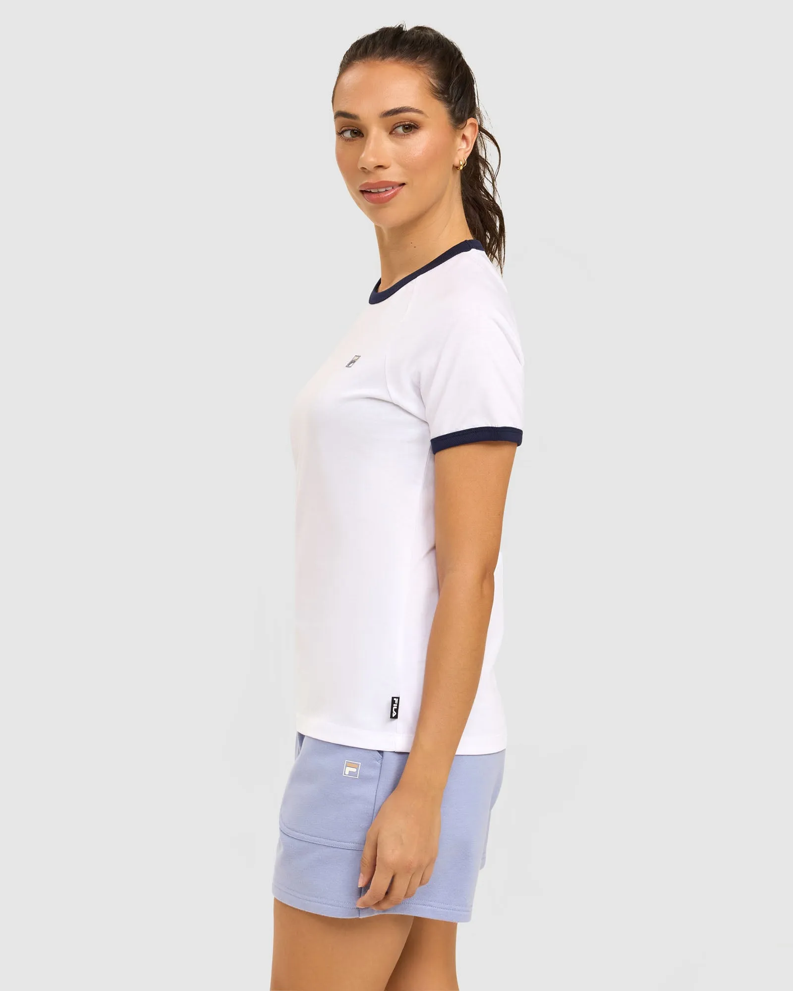 Women's Hazel Ringer Tee -FILA