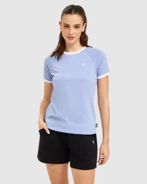 Women's Hazel Ringer Tee -FILA