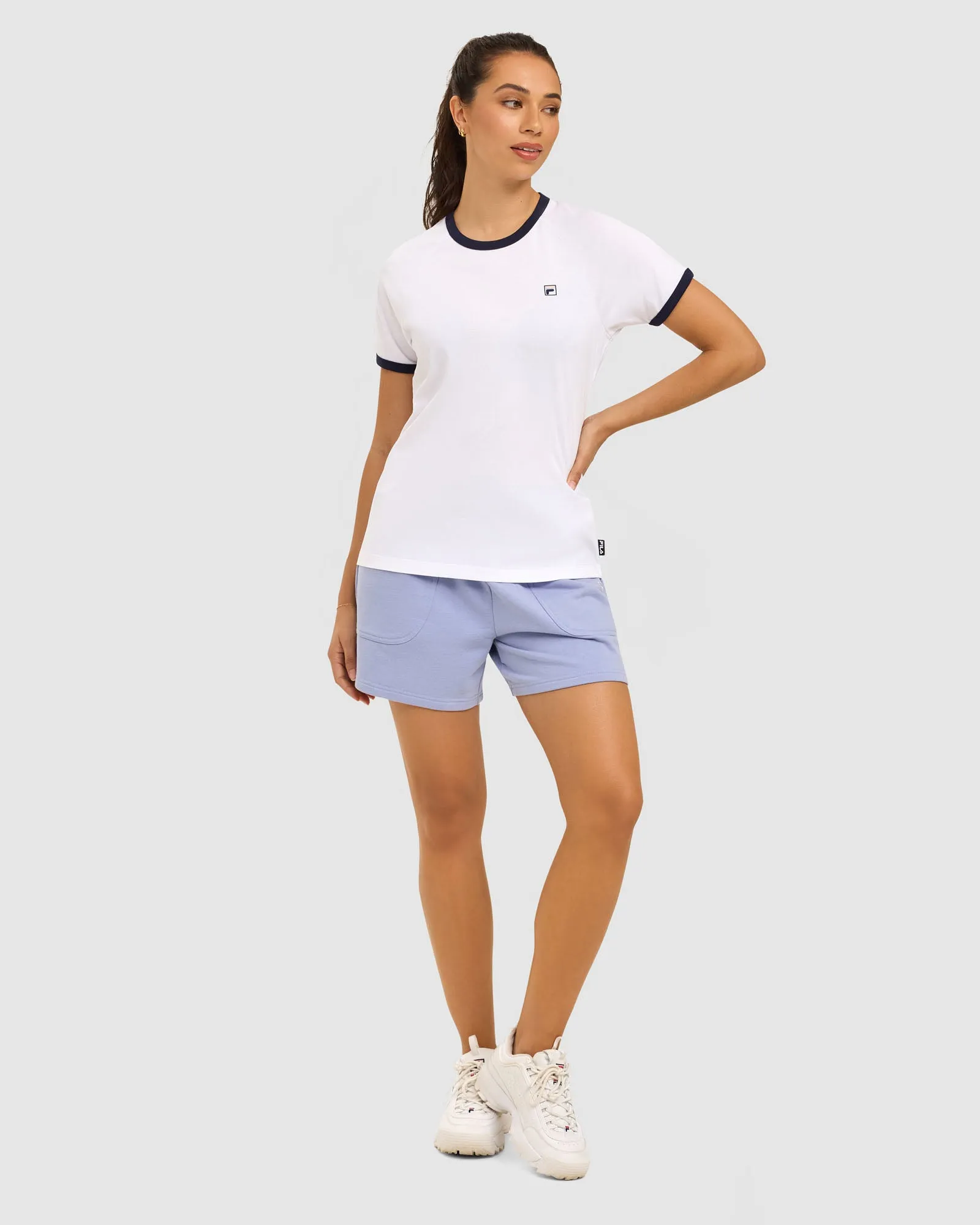 Women's Hazel Ringer Tee -FILA