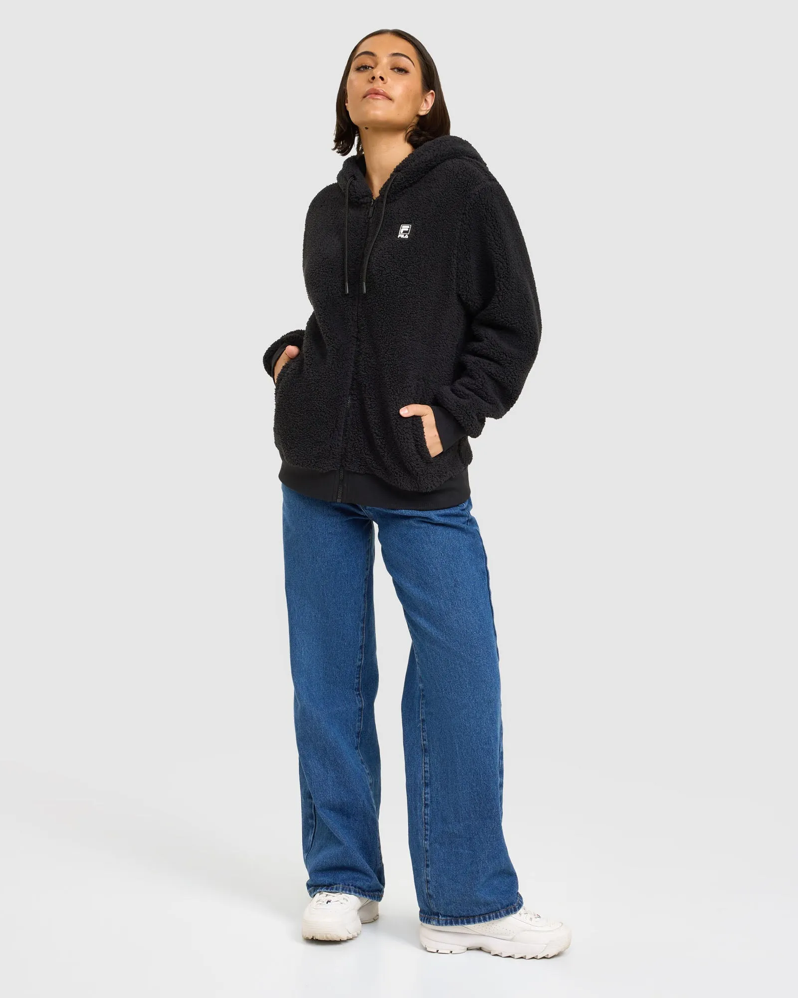 Women's Miranda Teddy Jacket -FILA