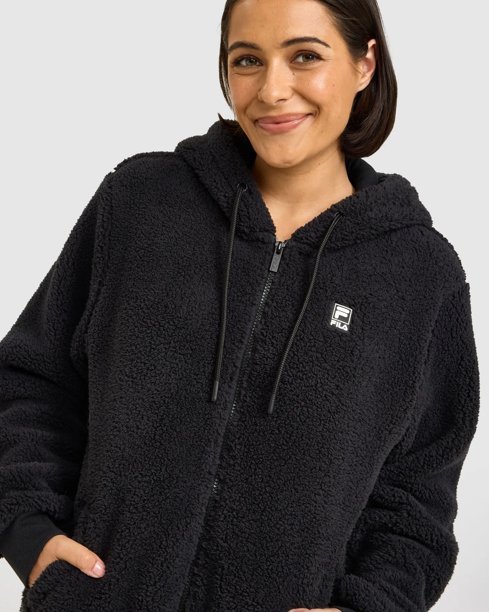 Women's Miranda Teddy Jacket -FILA
