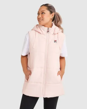 Women's Sanja Puff Vest -FILA