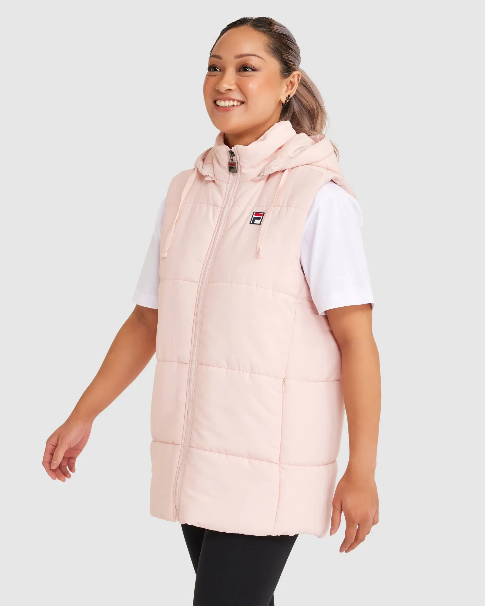 Women's Sanja Puff Vest -FILA
