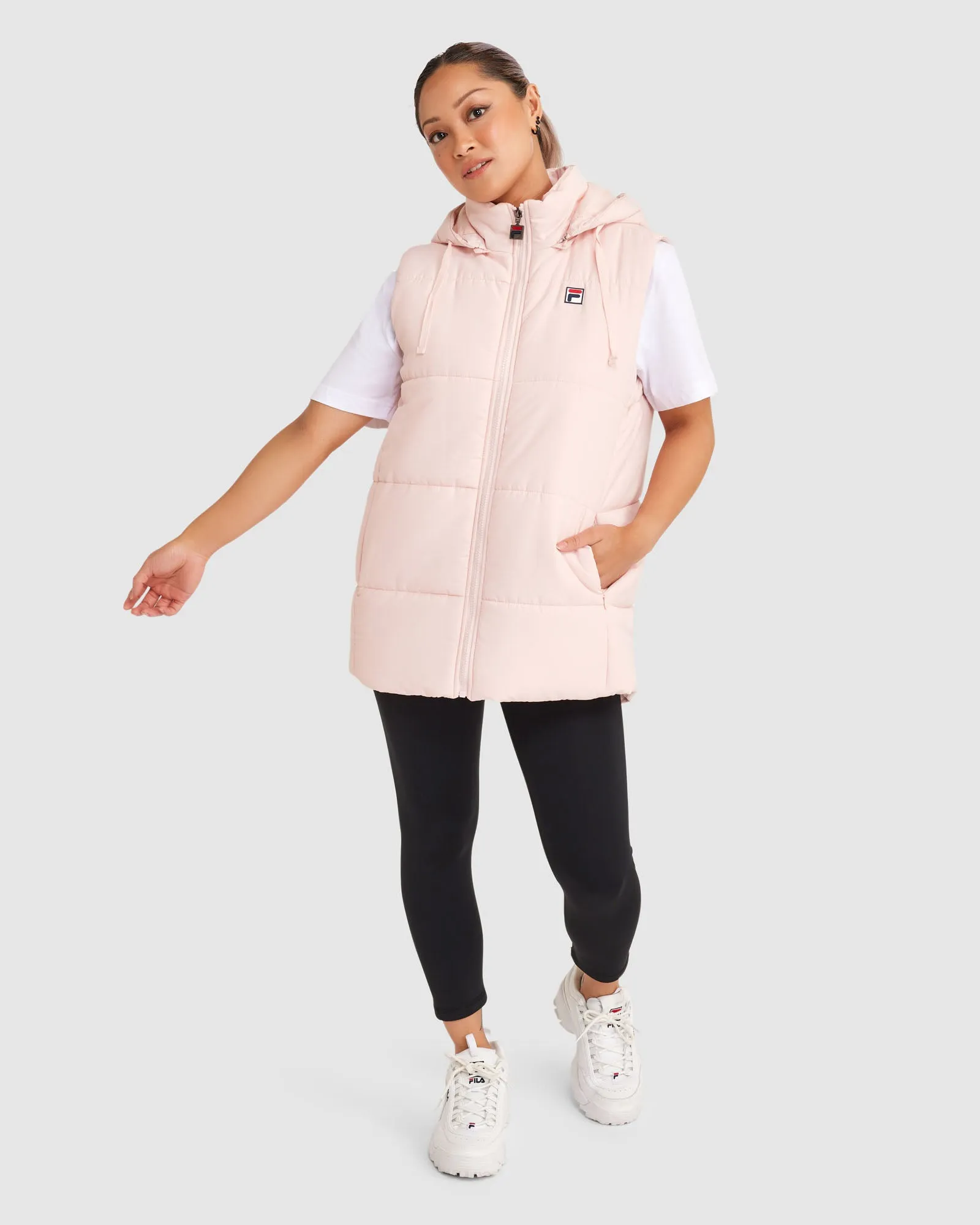 Women's Sanja Puff Vest -FILA