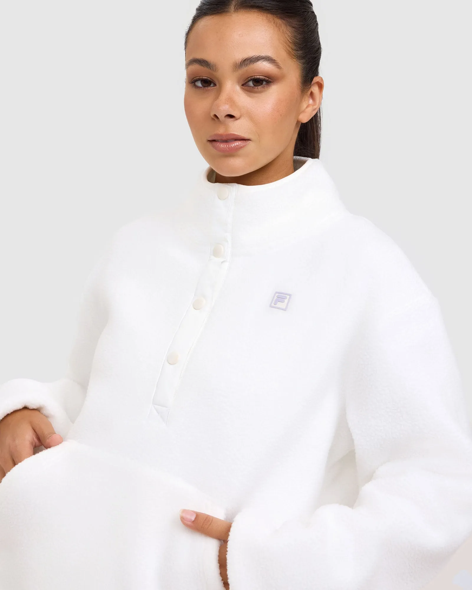Women's Violet Fleece Pullover -FILA