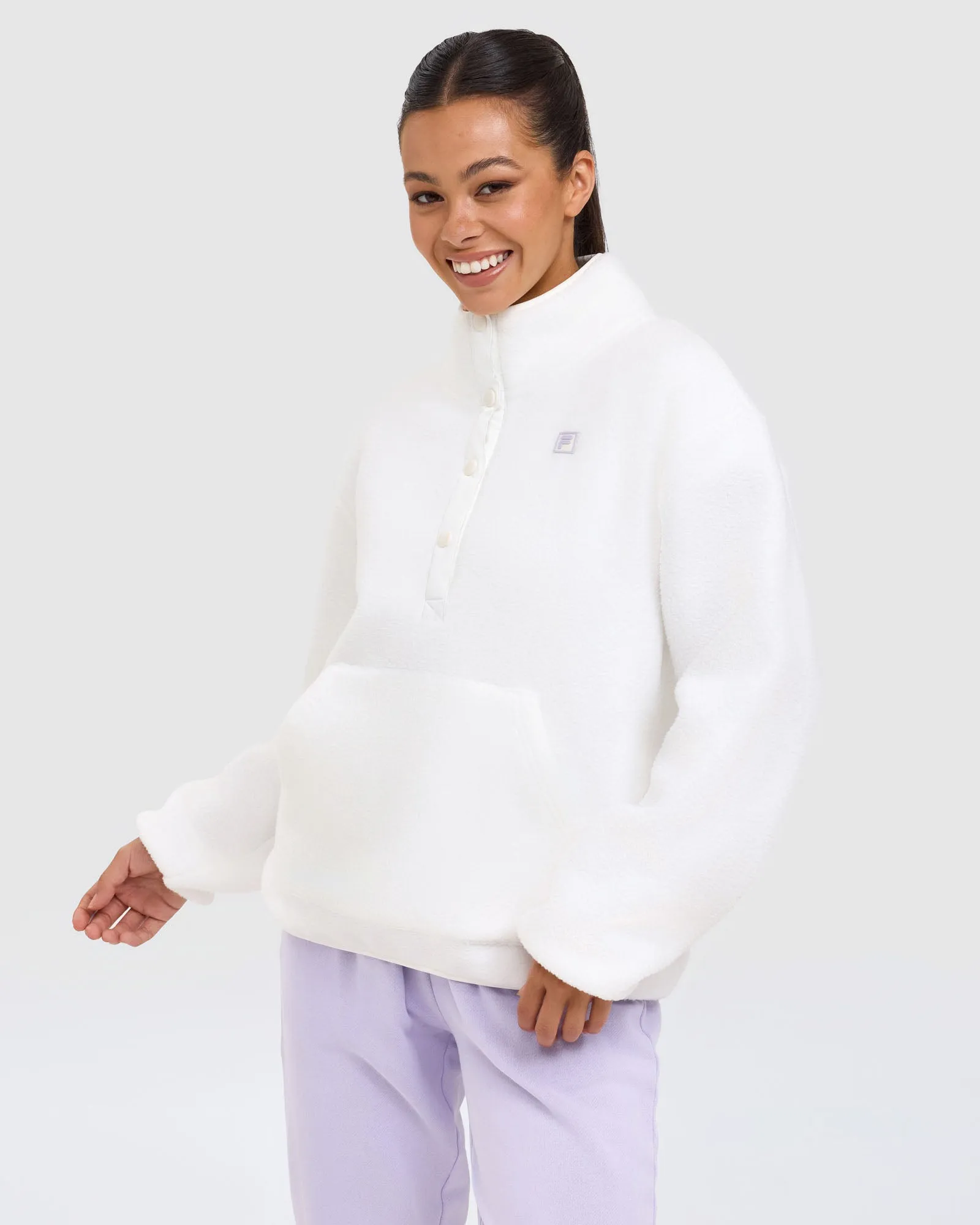 Women's Violet Fleece Pullover -FILA