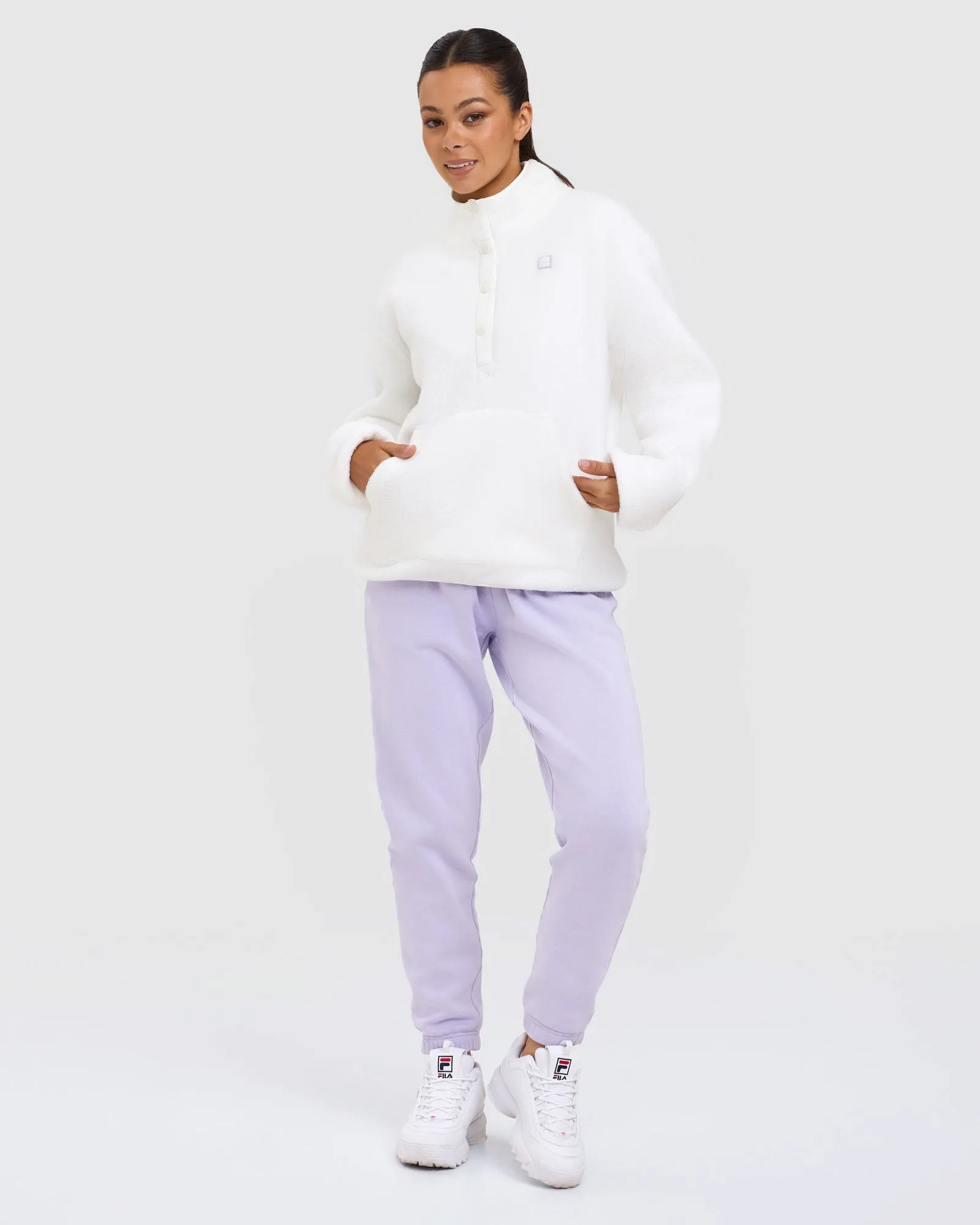 Women's Violet Fleece Pullover -FILA