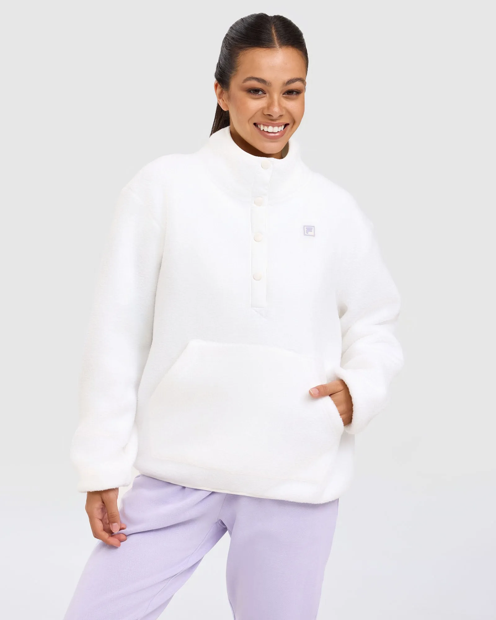 Women's Violet Fleece Pullover -FILA