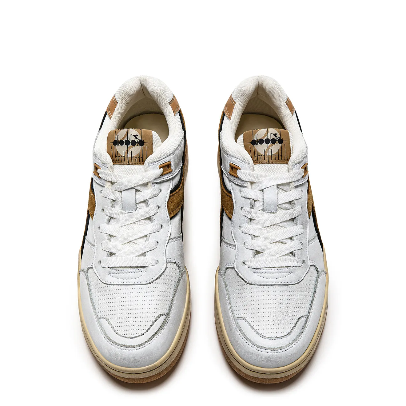 Worth Every Penny Diadora B.560 Used Trainer White / Beige Doe  Limited Stock!