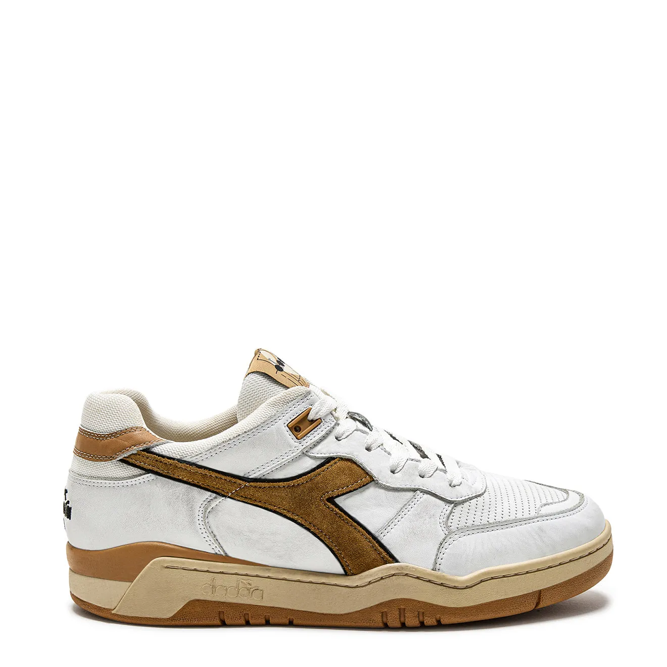 Worth Every Penny Diadora B.560 Used Trainer White / Beige Doe  Limited Stock!