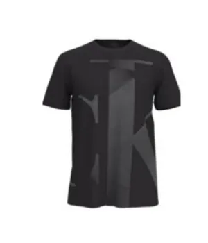 Worth Every Penny Short Sleeves Geo Monogram Crew  Stylish & Comfortable